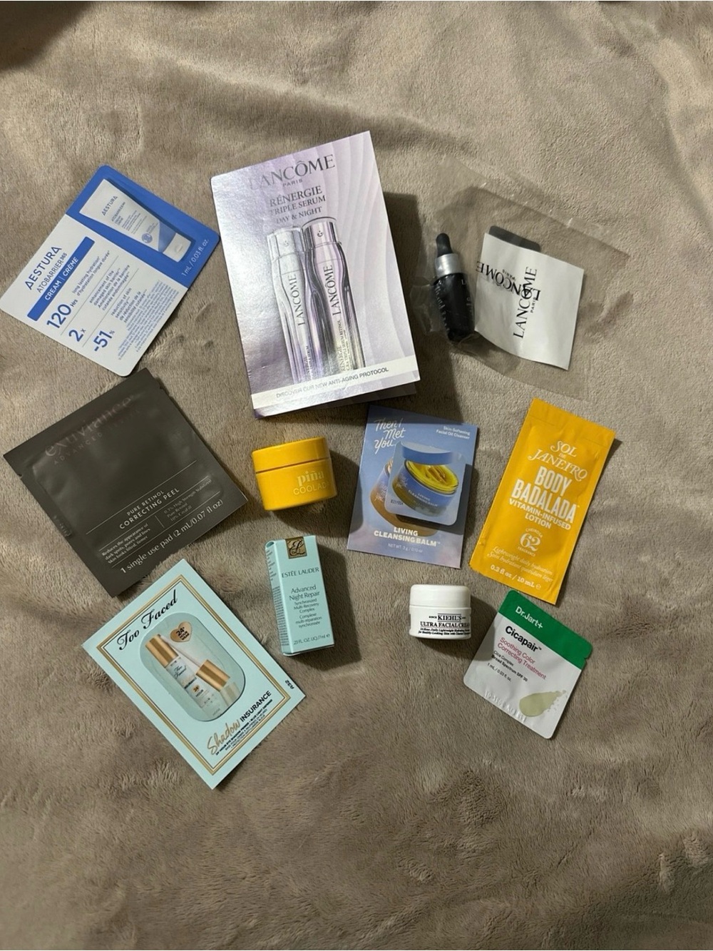 Skin Care Bundle -New-Bath & Body Works Pina Colada Lip Scrub,Lancôme,more 🌸